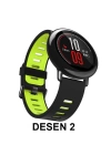 22MM Gear S3 Watch 4 46mm Xiaomi Amazfit Lg W100  Silikon Kordon Kayış