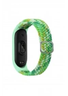 RDBYDN Xiaomi Mi Band 4 Star Kordon (184937) - Turkuaz-Yeşil