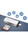 ADS-103 USB TYPE C 3.0 Hızlı Card Reader SD-TF Hafıza Kart Okuyucu