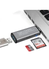 ADS-103 USB TYPE C 3.0 Hızlı Card Reader SD-TF Hafıza Kart Okuyucu