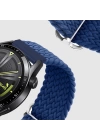 ALLY 20MM Gear S2, R600 Watch S4 42mm, Huawei Watch Gt, 20MM Japon Tokalı Elastik Kayış Kordon