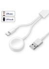 Ally 2in1 Apple Watch Şarj- İPhone Usb Şarj Kablosu