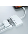 ALLY 3in1 İPhone-İPAD lightning To Usb Kamera Okuyucu