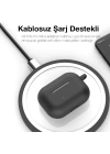 ALLY 5 in 1 Airpods Pro Kulaklık Kılıfı ve Kulaklık Koruma Çantası Full Set