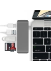 Ally 5 İn1 Usb-C Hub 3.0 Type-C Şarj Kart Reader Type-C Bütün Cihazlar İçin