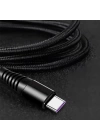 ALLY 5A Ultra Hızlı Şarj USB Şarj Kablosu Type-C 1metre