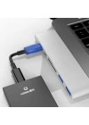 Ally 6 İn1 Usb-C Hub Daul  USB 3.0 Type-C Şarj Kart Reader Çoğaltıcı Hub