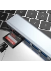 Ally 7in1 USB 3.1 HDMI 4K 30HZ 2K 1080P Type-C HUB Adaptör Dönüştürücü