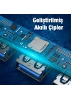 ALLY A-806 4in1 Type-C + USB Girişli USB 3.0 Çoğaltıcı Hub Adaptör Çevirici