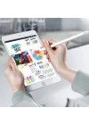 Ally Apple Pencil İçin 8 Karışık Renk Sessiz Silikon Uç