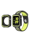 Ally Apple Watch 4 40mm N-Style Çift Renk Silikon Kılıf