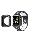 Ally Apple Watch 4 40mm N-Style Çift Renk Silikon Kılıf