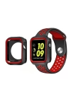 Ally Apple Watch 4 40mm N-Style Çift Renk Silikon Kılıf