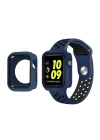 Ally Apple Watch 4 40mm N-Style Çift Renk Silikon Kılıf