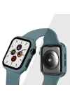 Ally Apple Watch 5-4 40mm 360 Derece Koruma Kılıf+Kırılmaz Cam