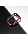 Ally Apple Watch 6-5 4 44mm 360 Derece Koruma Kılıf+Kırılmaz Cam