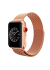 Ally Apple Watch 7-8 41mm 6-5-4 40mm Kayış Kordon Metal Milano Loop 3-2-1 38mm