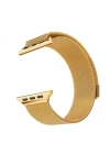 Ally Apple Watch 7-8 41mm 6-5-4 40mm Kayış Kordon Metal Milano Loop 3-2-1 38mm