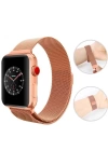 Ally Apple Watch 7-8 41mm 6-5-4 40mm Kayış Kordon Metal Milano Loop 3-2-1 38mm