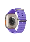 Ally Apple Watch 7-8 41mm 6-5-4 40mm Marine Silikon Kayış Kordon 3-2-1 38mm