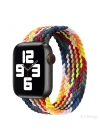 Ally Apple Watch 7-8 41mm 6-5-4 40mm Single loop Plastik Kayış Kordon 3-2-1 38mm