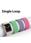 Ally Apple Watch 7-8 41mm 6-5-4 40mm Single loop Plastik Kayış Kordon 3-2-1 38mm