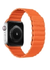 Ally Apple Watch 7-8 45mm 6-5-4 44mm Deri Loop Kayış Kordon 3-2-1 42mm