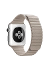 Ally Apple Watch 7-8 45mm 6-5-4 44mm Deri Loop Kayış Kordon 3-2-1 42mm