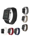 Ally Apple Watch 7-8 45mm 6-5-4 44mm Deri Loop Kayış Kordon 3-2-1 42mm