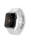 Ally Apple Watch 7-8 45mm 6-5-4 44mm Kordon Kayış Seramik Metal Kordon 3-2-1 42mm