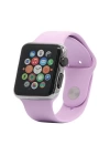 Ally Apple Watch 7-8 45mm 6-5-4 44mm Silikon Kordon Kayış 3-2-1 42mm