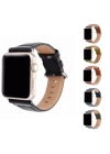 Ally Apple Watch 7-8 45mm 6-5-4 44mm Watch Ultra 49mm Deri Kordon Kayış 3-2-1 42mm