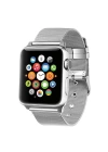 Ally Apple Watch 7-8 45mm 6-5-4 44mm Watch Ultra 49mm Kayış Kordon Çelik Klasik Toka 3-2-1 42mm