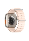 Ally Apple Watch 7-8 45mm 6-5-4 44mm Watch Ultra 49mm Marine Silikon Kayış Kordon 3-2-1 42mm