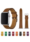 Ally Apple Watch 7-8 45mm 6-5-4 44mm Watch Ultra 49mm Single Coil Deri Kayış Kordon 3-2-1 42mm