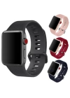 Ally Apple Watch 7-8 45mm 6-5-4 44mm Watch Ultra 49mm Sport Soft Silikon Kayış Watchbelt 3-2-1 42mm