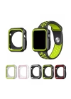 Ally Apple Watch İçin 42mm 2,3 Nike Style Çift Renk Silikon Kılıf