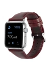 Ally Apple Watch Ultra 49mm 7-8 45mm 6-5-4 44mm Retro Deri Kordon Kayış 3-2-1 42mm