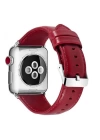 Ally Apple Watch Ultra 49mm 7-8 45mm 6-5-4 44mm Retro Deri Kordon Kayış 3-2-1 42mm