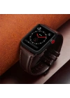 Ally Apple Watch Ultra 49mm 7-8 45mm 6-5-4 44mm Retro Deri Kordon Kayış 3-2-1 42mm