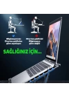 ALLY Ayarlanabilir Taban Çift Fanlı Tablet ve Laptop Soğutucu Stand