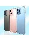 ALLY Fashion Series iPhone 11 Pro  Kılıf Renkli Kenar Lazer Çerçeveli Silikon Kılıf