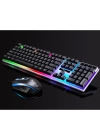 Ally G21 Usb Led Işıklı Oyuncu Klavye Ve Mouse Set