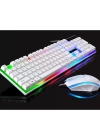 Ally G21 Usb Led Işıklı Oyuncu Klavye Ve Mouse Set