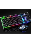 Ally G21 Usb Led Işıklı Oyuncu Klavye Ve Mouse Set