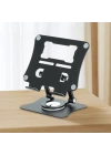 ALLY G68 360° Dönebilen Metal Masaüstü Laptop Standı