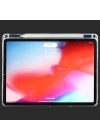 ALLY iPad Pro 11-inch (2021)-(2020)-(2018) Kalem Yerli Şeffaf Silikon Kılıf