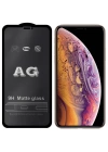 ALLY iPhone 11 Pro 5.8inç Full Glue Matte Tempered Cam  Ekran Koruyucu iPhone XS - X -