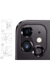 ALLY İphone 12 - 12 Mini 3D Metal Çerçeveli Kamera Lens Koruyucu