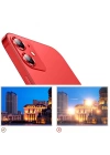 ALLY İphone 12 - 12 Mini 3D Metal Çerçeveli Kamera Lens Koruyucu